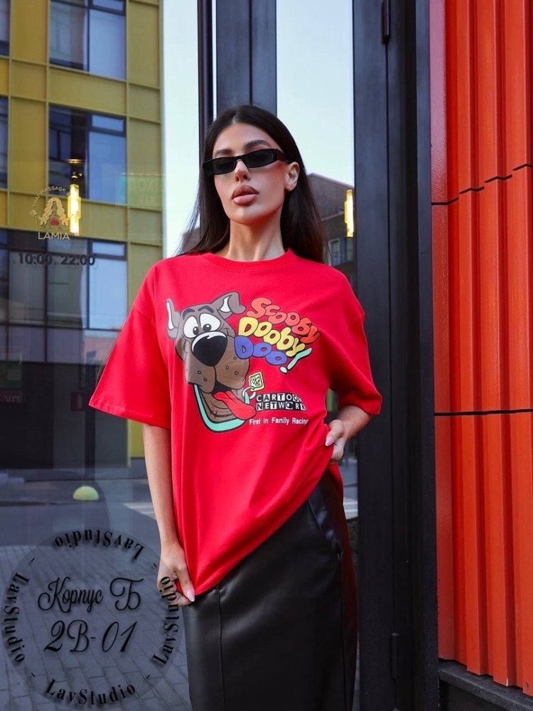 Женская футболка красная купить в Интернет-магазине Садовод База - цена 1300 руб Садовод интернет-каталог